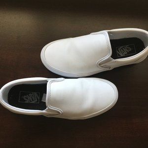 Vans Tumble Slip-on Leather Shoes (Women's 9)